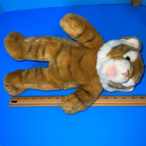 Build A Bear Orange Black Striped Tiger 16" Plush Bengal St. Louis Zoo Tush Tag - Picture 4 of 6